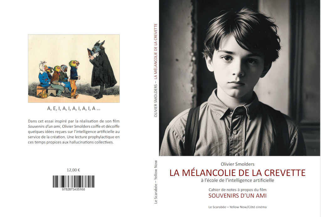 La mélancolie de la crevette - couverture
